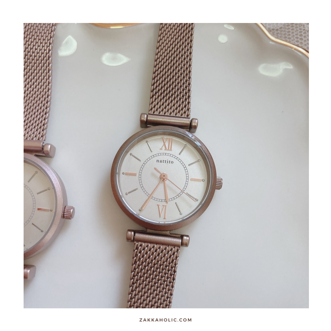 Classic metallic mesh watch 女裝 \金屬新色/ 經典簡約鋼錶 (連盒)