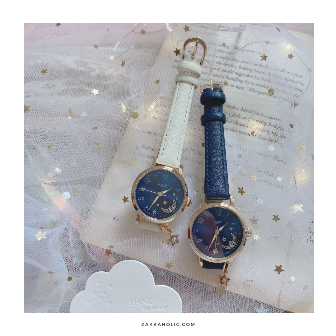 [防水] Wish Upon a Star Calendar Watch 星月日期錶 女裝