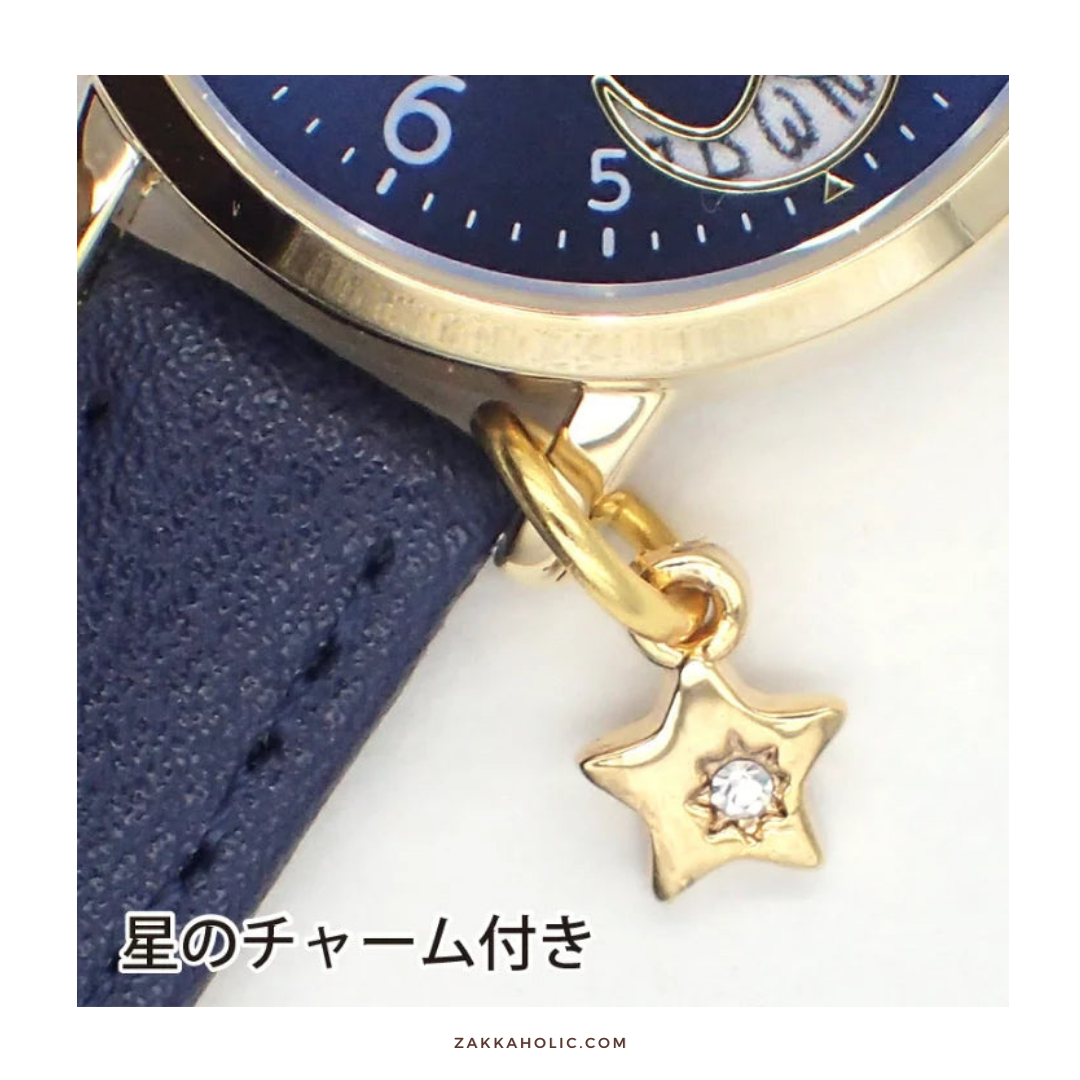 [防水] Wish Upon a Star Calendar Watch 星月日期錶 女裝