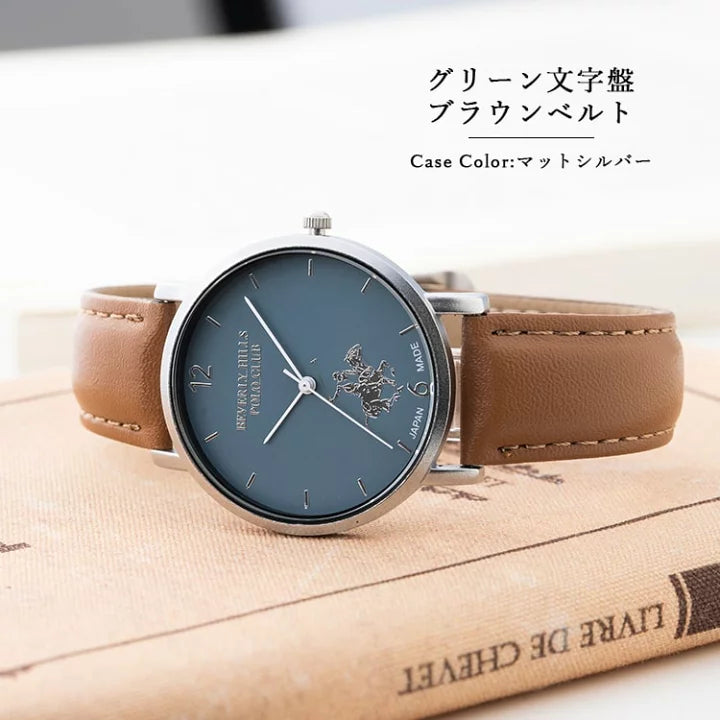 Made in Japan Beverly Hills Polo Club Water Proof Watch 日常防水 日本製手錶