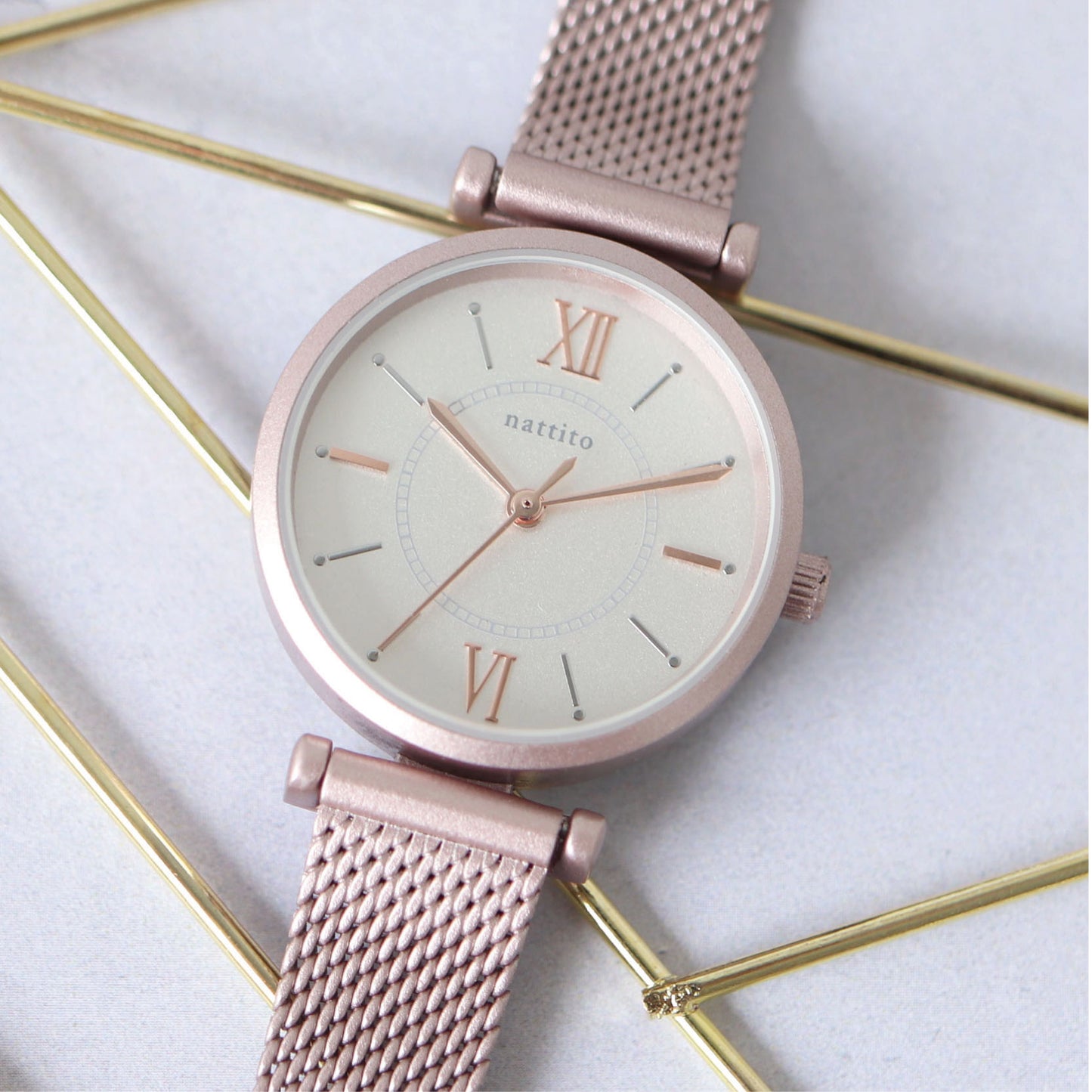 Classic metallic mesh watch 女裝 \金屬新色/ 經典簡約鋼錶 (連盒)